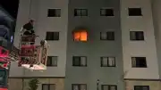 Adıyaman'da bina yangını: 2 kişi dumandan etkilendi