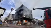 Samsun Yenimahalle Eski Sanayi Sitesi'nde Mobilya İmalathanesinde Yangın Çıktı