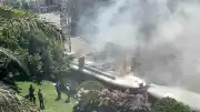 Antalya'da Nostalji Tramvayı Yangın Geçirdi: Esnafın Müdahalesi Felaketi Önledi