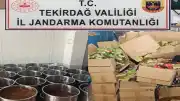 Tekirdağ'da 46 Milyon Liralık Kaçak Tütün Ele Geçirildi