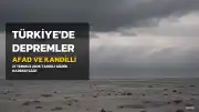 27 Temmuz 2026'da Türkiye'de Çeşitli Büyüklüklerde Depremler Kaydedildi