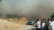 İznik Elbeyli Mahallesi'nde Çöplük Yangını Çalılık Alana Sıçradı