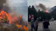 Isparta Eğirdir'deki Orman Yangını Kontrol Altına Alındı