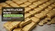 Altın Fiyatları Kâr Satışları Sonrası Düşüşte: Ons Altın 43 Dolar Geriledi