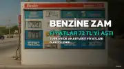 Araç Sahipleri Dikkat: Benzine Zam Geldi, Fiyatlar 72 TL'yi Aştı