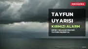 Çin'de Dolphin Tayfunu Nedeniyle Kırmızı Alarm Verildi