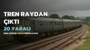 İngiltere'de Yolcu Treni Raydan Çıktı: 2'si Ağır 18 Yaralı