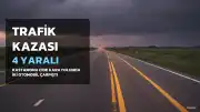 Kastamonu'nun Cide İlçesinde Trafik Kazası: 4 Yaralı