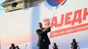 Belgrad'daki Mitingde Aleksandar Vucic: "Birkaç hafta içerisinde görevinden istifa edeceğim"