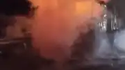 Bolu'da Tavuk Eti Yüklü TIR Alevlere Teslim Oldu
