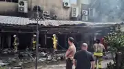 Boyacılar Çarşısı'nda Yangın Çıktı: 10 İş Yeri Zarar Gördü