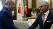 Cumhurbaşkanı Erdoğan, AB Yüksek Temsilcisi Kaja Kallas'ı Kabul Etti
