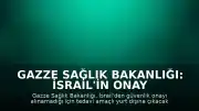 Gazze Sağlık Bakanlığı: İsrail'in Onay Vermemesi Nedeniyle Hastaların Yurt Dışı Tedavi Çıkışları İptal Edildi