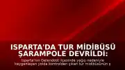 Isparta'da Tur Midibüsü Şarampole Devrildi: 5 Ölü, 25 Yaralı
