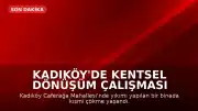 Kadıköy'de Kentsel Dönüşüm Çalışması Sırasında Binada Kısmi Çökme