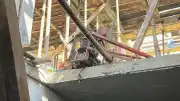 Kütahya'da İnşaat İskelesinin Çökmesi Sonucu 4 İşçi Yaralandı