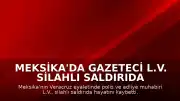 Meksika'da Gazeteci L.V. Silahlı Saldırıda Hayatını Kaybetti