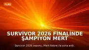 Survivor 2026 Finalinde Şampiyon Mert Nobre Oldu