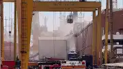 Tuzla Tersaneler Bölgesinde Gemi Yangını Çıktı