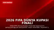 2026 FIFA Dünya Kupası Finali Sonrası: Lionel Messi'nin Duygusal Anları