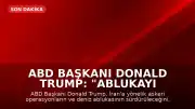 ABD Başkanı Donald Trump: "Ablukayı yeniden devreye sokuyoruz"