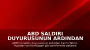 ABD Saldırı Duyurusunun Ardından İran Şehirlerinde Patlamalar Duyuldu