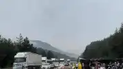 Adana-Pozantı Otoyolu Gülek Tüneli Mevkiinde Tır Devrildi: Trafik Durdu
