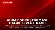 Ahbap Soruşturması: Haluk Levent Dahil 14 Kişi Tutuklandı
