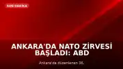 Ankara'da NATO Zirvesi Başladı: ABD Başkanı Donald Trump'ı Taşıyan Uçak Esenboğa'ya İndi