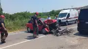 Balıkesir Erdek'te İki Otomobil Çarpıştı: 1 Ölü, 2 Yaralı