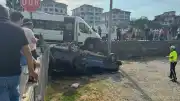 Bartın'da İşçi Servisi ile Otomobil Çarpıştı: 3 Yaralı