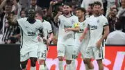 Beşiktaş, UEFA Avrupa Ligi 2. Eleme Turu İlk Mücadelesinde Midtjylland'ı 1-0 Yenilgiye Zorladı