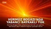 Hürmüz Boğazı'nda Yabancı Bayraklı Yük Gemisi Karaya Oturdu