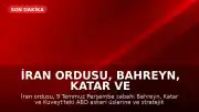 İran Ordusu, Bahreyn, Katar ve Kuveyt'teki ABD Askeri Tesislerine İHA Saldırısı Düzenledi