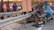 Kayseri'de Düğün Konvoyunda Kaza: 1 Ölü, 3 Yaralı