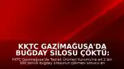 KKTC Gazimağusa'da Buğday Silosu Çöktü: 1 İşçi Yaşamını Yitirdi