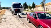 Kütahya'da Gaz Yüklü Tırın Otomobile Çarpması Sonucu 1 Kişi Ağır Yaralandı