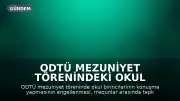 ODTÜ Mezuniyet Törenindeki Okul Birincileri Konuşma Engeli İddiasıyla Tepki Gösterdi