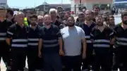 Pendik'teki İETT Garajında Çalışan İşçiler Alacakları İçin İş Yavaşlatma Eylemi Başlattı