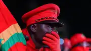 Senegal taraftarlarından son dakika golü sonrası büyük üzüntü