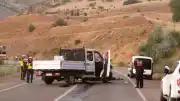 Sivas Divriği'de Şerit İhlali İddiasıyla Meydana Gelen Kazada 1 Kişi Öldü, 2 Yaralı