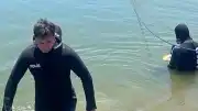 Sivas Gemerek'te Kızılırmak'ta Akıntıya Kapılan Çocuk İçin Arama Çalışmaları Devam Ediyor