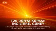 T20 Dünya Kupası: İngiltere, Güney Afrika'yı mağlup ederek finale yükseldi