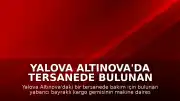 Yalova Altınova'da Tersanede Bulunan Gemide Patlama Meydana Geldi