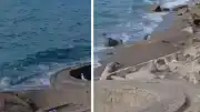Zonguldak Filyos Sahili'nde Askeri Olduğu Değerlendirilen İHA Bulundu