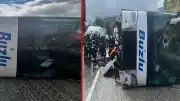Isparta-Antalya Karayolunda Trafik Kazası: 1 Ölü, 7 Yaralı