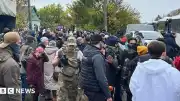 Rusya İşgali Altındaki Oleshky'de İnsani Ateşkesle Tahliyeler Başladı