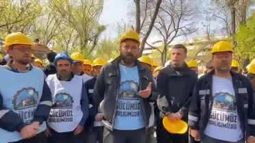 Doruk Madencilik İşçileri Hakları İçin Direniyor: Talepler Karşılanana Kadar Mücadele Sürecek