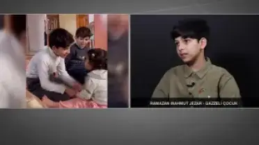 Gazzeli R.'dan CNN TÜRK'e Konuştu: "İki Arkadaşımı Gözümün Önünde Aynı Kefene Sardılar"