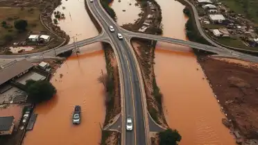 Güney Afrika'da Sel Felaketi: Yollar Kapandı, Ulaşım Kesildi